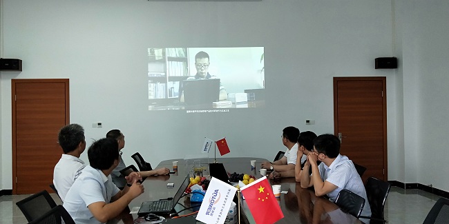 熱烈歡迎山東榮信集團(tuán)領(lǐng)導(dǎo)蒞臨深?yuàn)W圖總部洽談合作